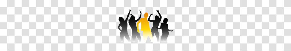 Party People Dd, Silhouette, Pedestrian, Urban Transparent Png