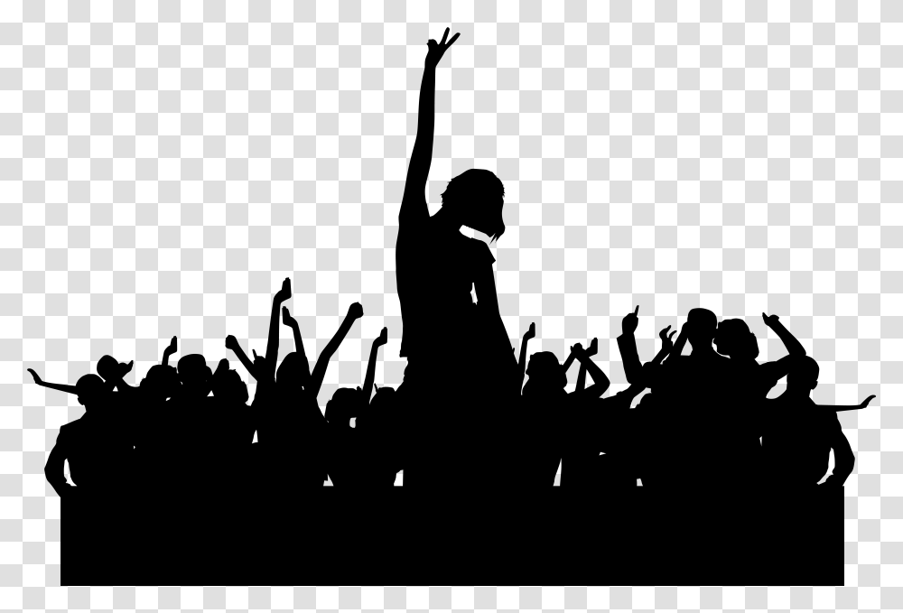 Party People Silhouette, Gray, World Of Warcraft Transparent Png