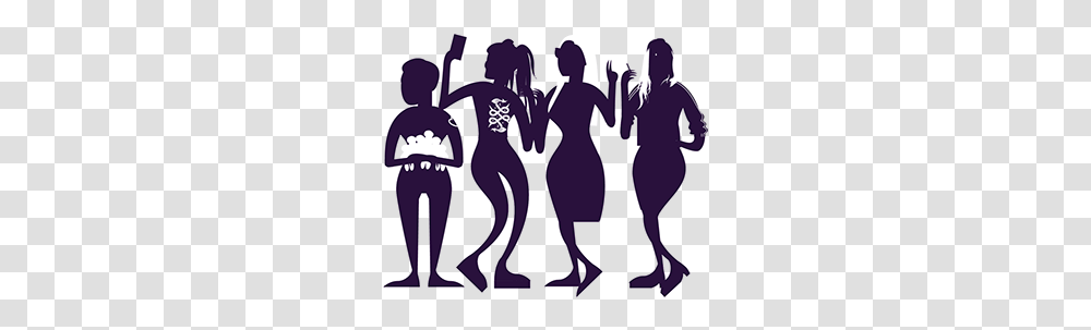 Party People Silhouette, Person, Crowd, Audience, Hand Transparent Png