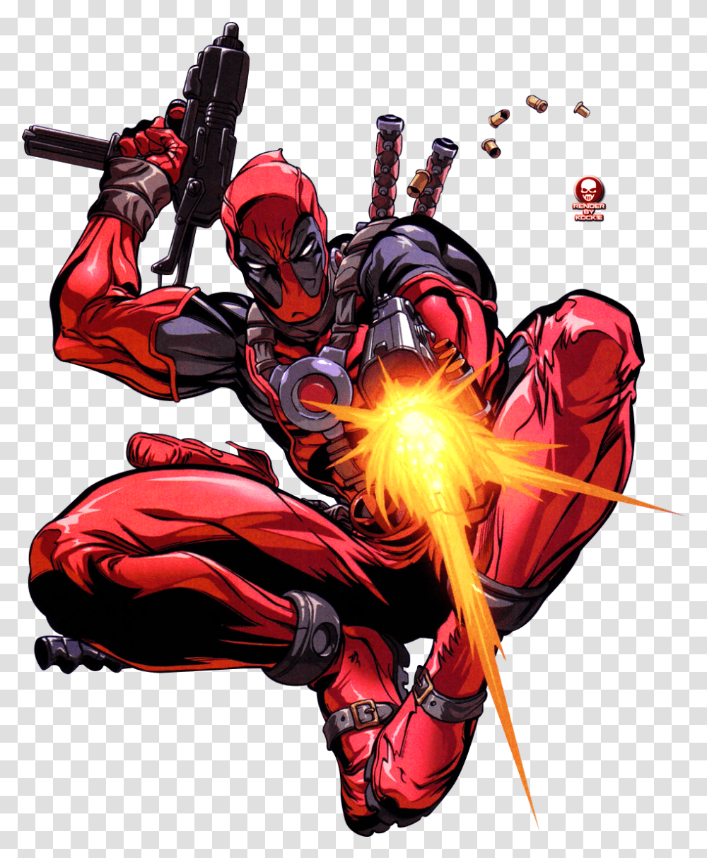 Party Photo Deadpool, Person, Human, Book, Comics Transparent Png