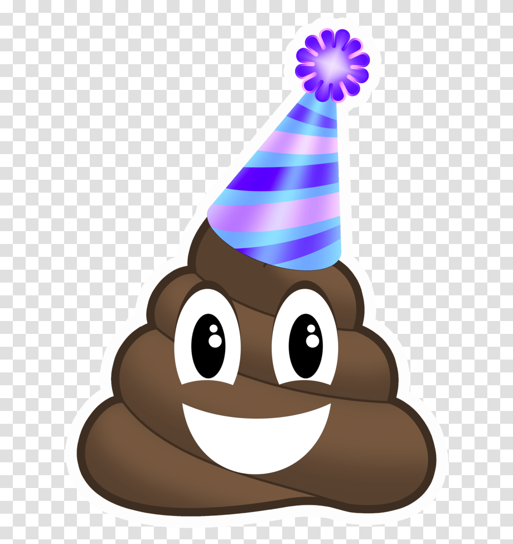 Party Poopers Pop Studios Props Poop Emoji Birthday Hat, Apparel, Party Hat Transparent Png