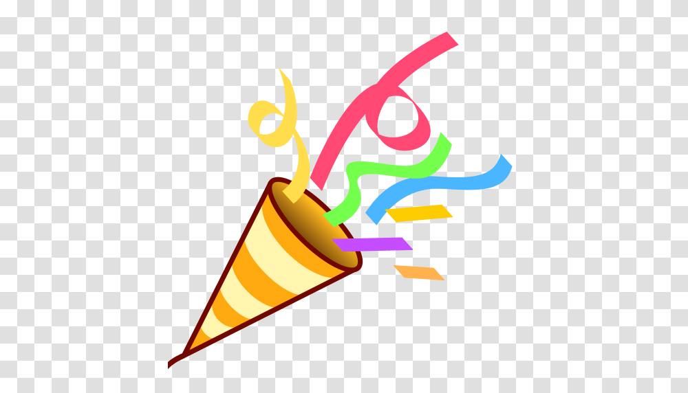 Party Popper Emoji For Facebook Email Sms Id, Dynamite, Bomb, Weapon, Weaponry Transparent Png