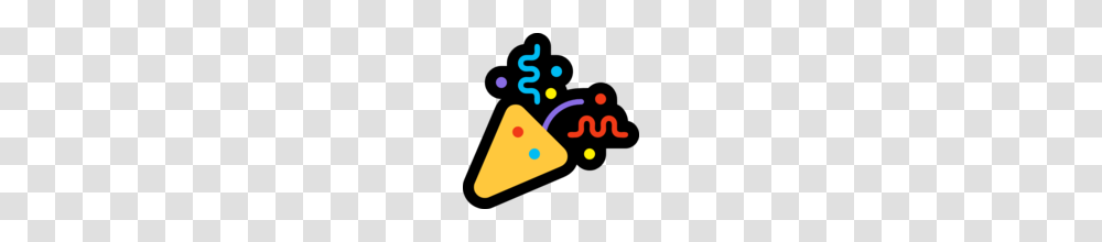 Party Popper Emoji On Microsoft Windows Anniversary Update, Light, Triangle Transparent Png