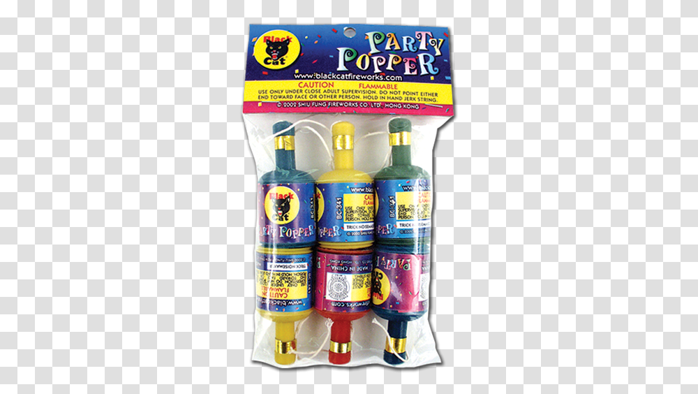 Party Popper Playset, Paint Container, Tin, Can, Bottle Transparent Png