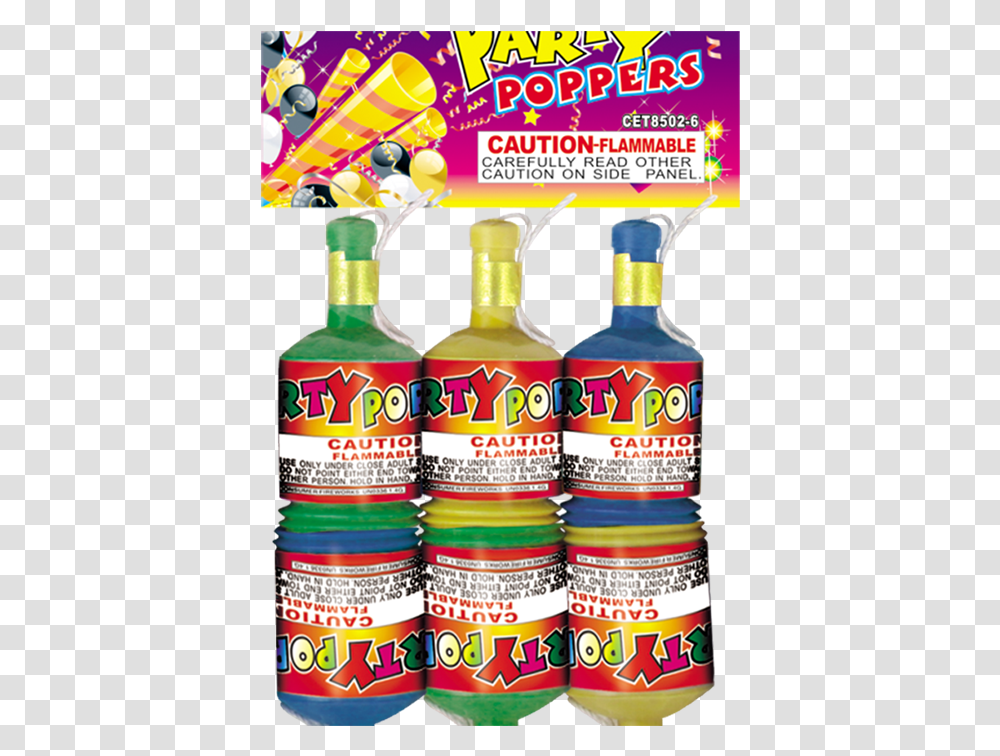 Party Poppers 1446 Cet8502 6 Party Poppers Fireworks, Flyer, Poster, Paper, Advertisement Transparent Png