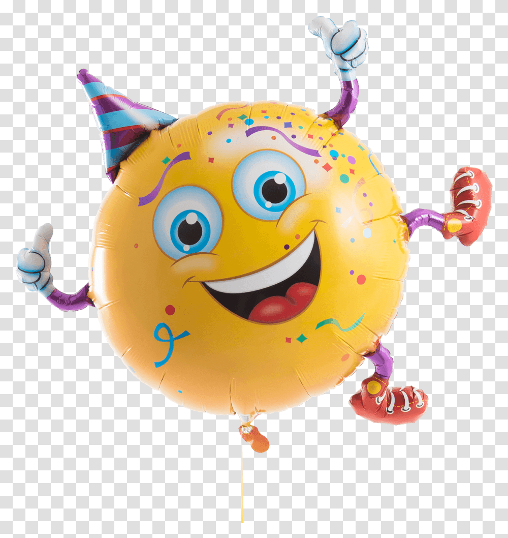 Party Smiley Guy Smiley Party Guy, Toy, Rattle Transparent Png