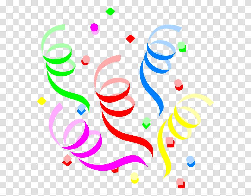 Party Streamers Clipart, Confetti, Paper, Dynamite, Bomb Transparent Png