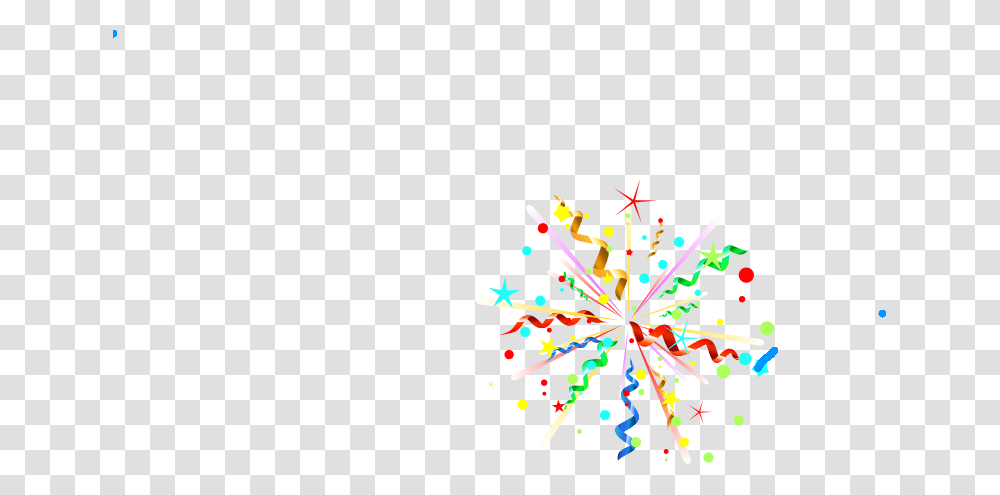 Party Streamers Clipart Party Poppers, Nature, Outdoors, Lighting, Fireworks Transparent Png