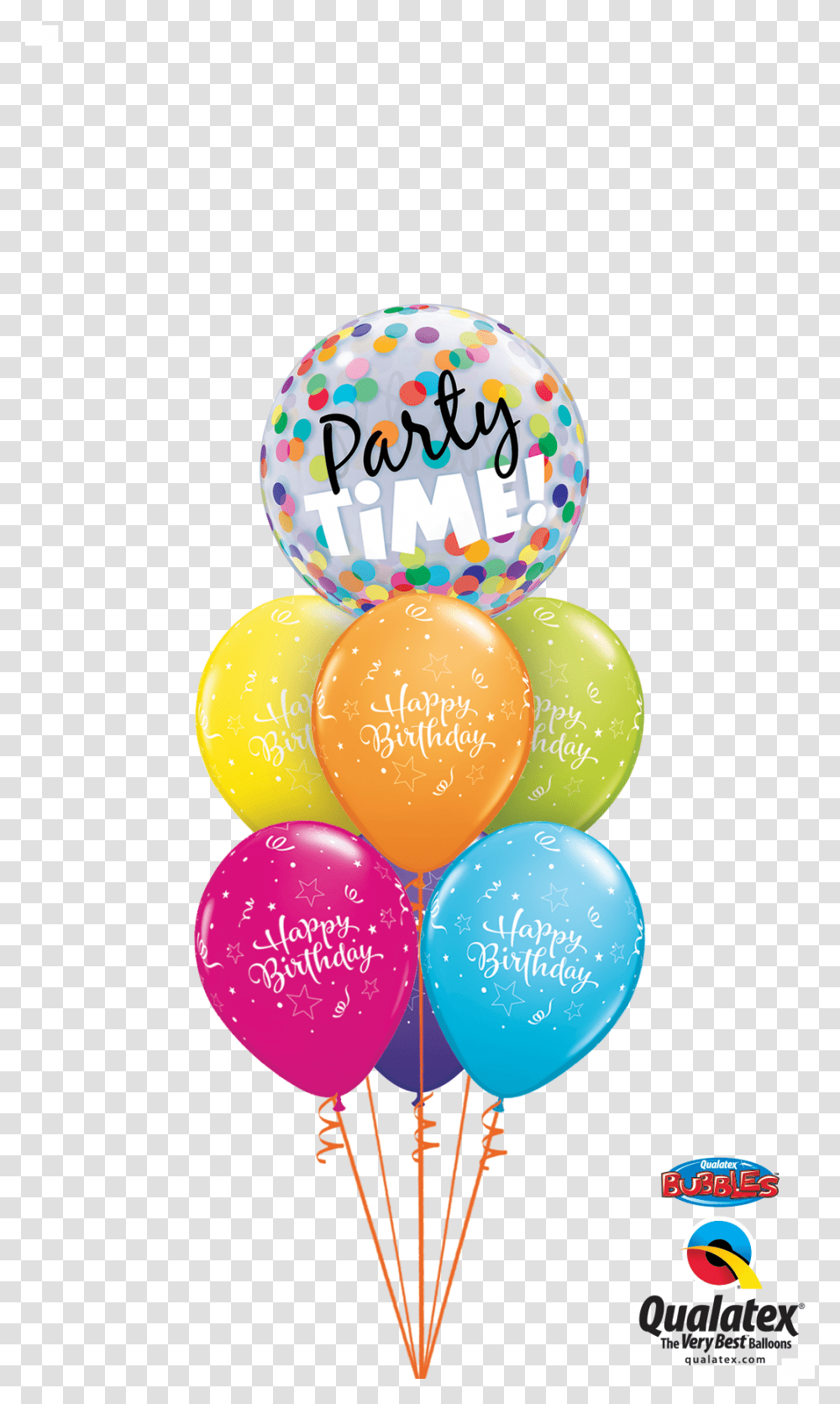 Party Time 50th Birthday, Balloon, Food, Confetti, Paper Transparent Png