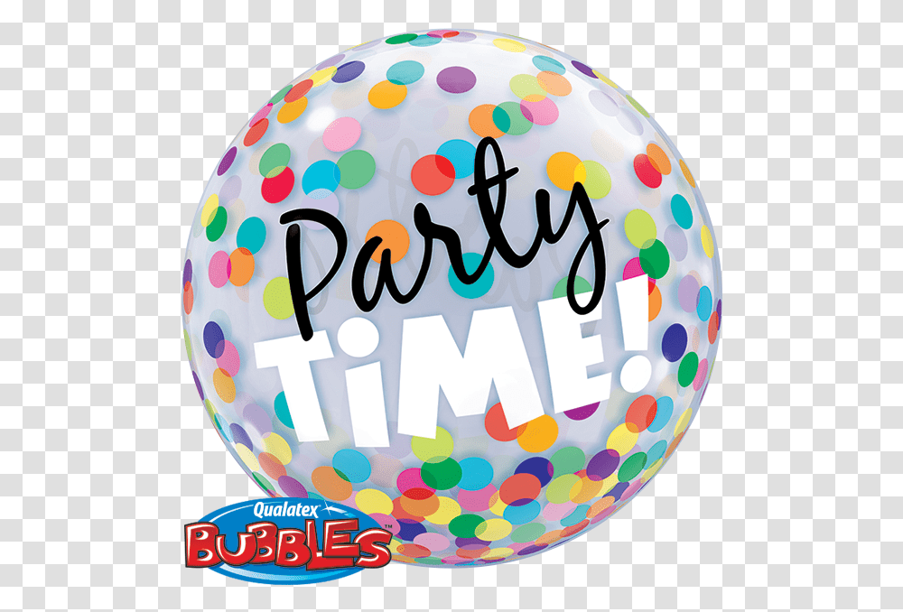 Party Time, Ball, Paper, Confetti, Balloon Transparent Png