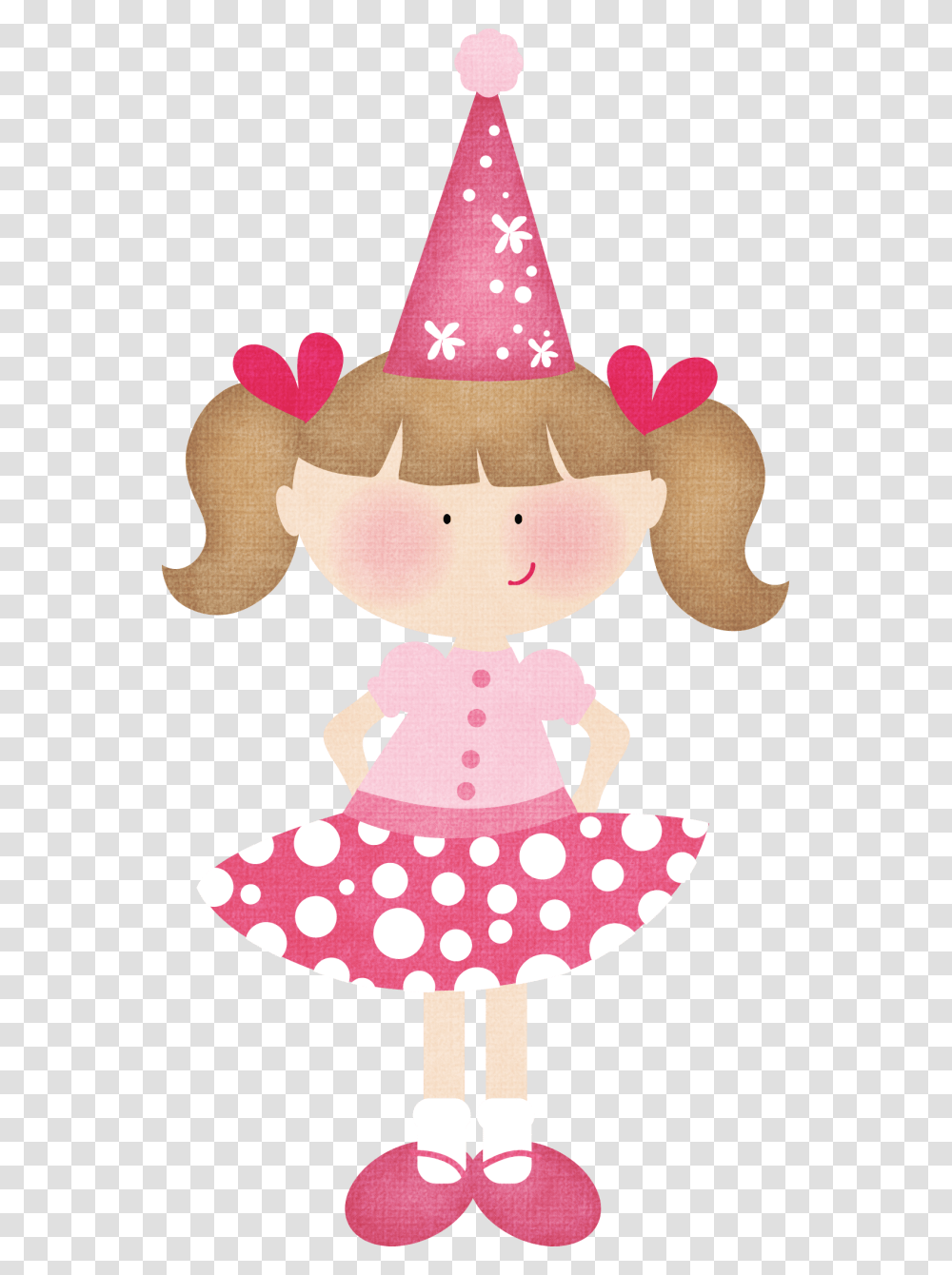 Party Time Clipart Birthday, Texture, Polka Dot, Toy, Doll Transparent Png