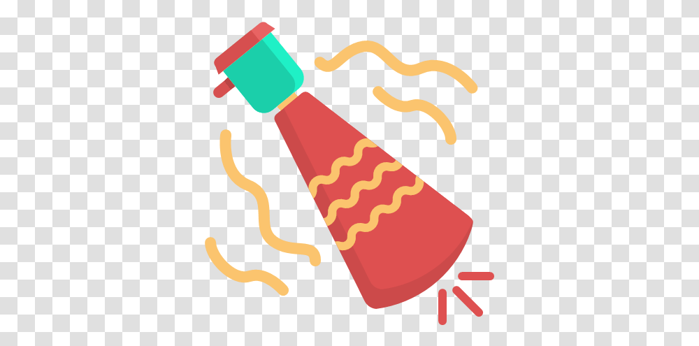 Party Trumpet Icon Party New Years, Clothing, Apparel, Party Hat, Dynamite Transparent Png