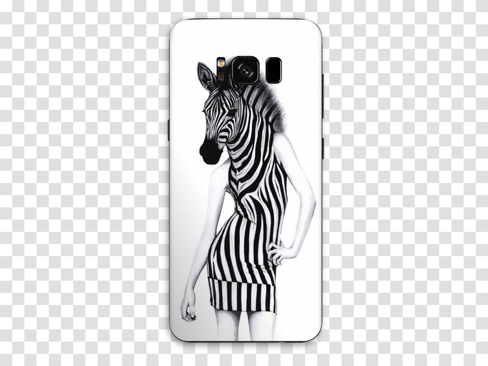 Party Zebra Skin Galaxy S8 Party Zebra, Wildlife, Mammal, Animal, Performer Transparent Png