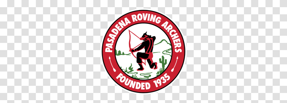 Pasadena Roving Archers Celebrating The Art Of The Bow And Arrow, Label, Logo Transparent Png