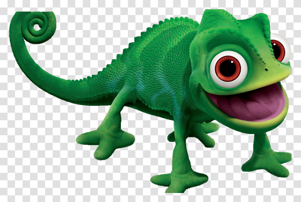 Pascal From Tangled, Reptile, Animal, Lizard, Toy Transparent Png