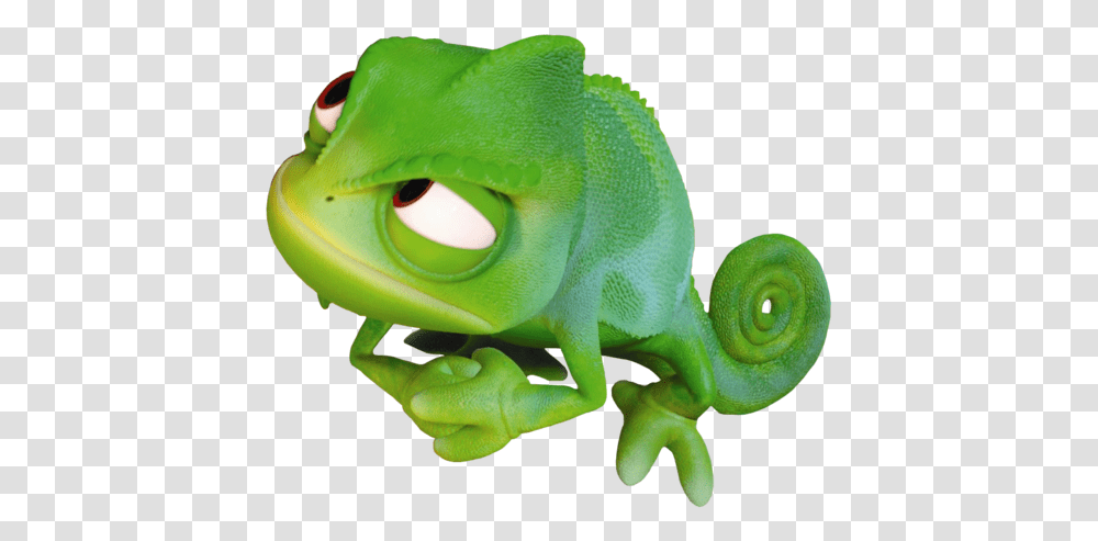 Pascal Image Pascal Rapunzel, Toy, Animal, Reptile, Green Lizard Transparent Png