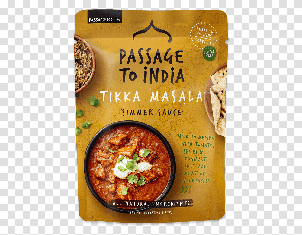 Passage To India Korma, Pizza, Food, Curry, Dish Transparent Png