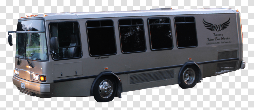 Passenger Limoparty Bus School Bus, Vehicle, Transportation, Van, Wheel Transparent Png