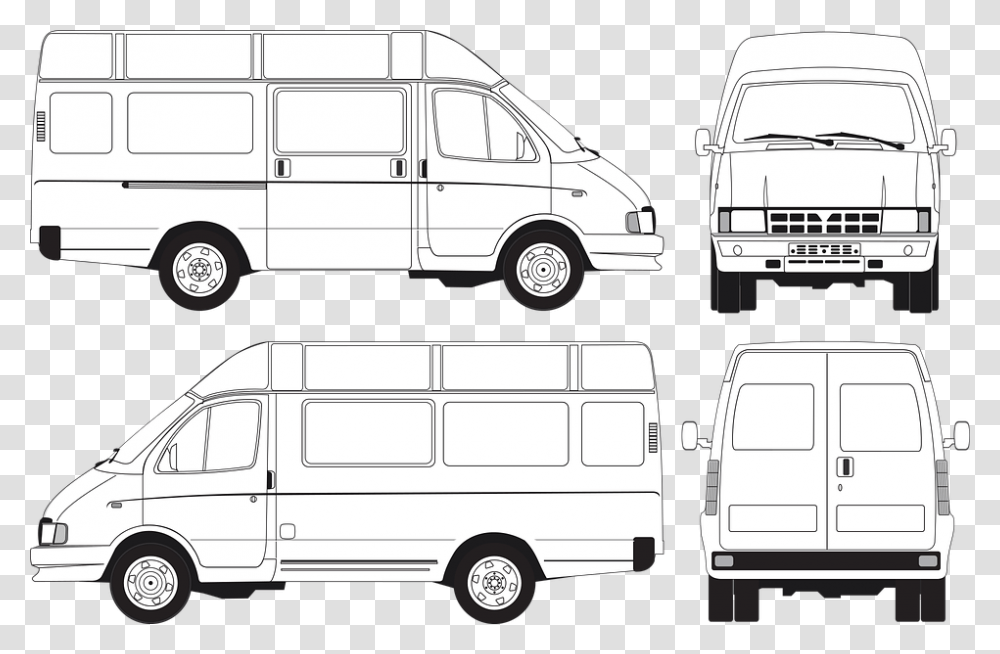 Passenger Sable Bus Minibus Sable Utility Vector Bus, Van, Vehicle, Transportation, Caravan Transparent Png