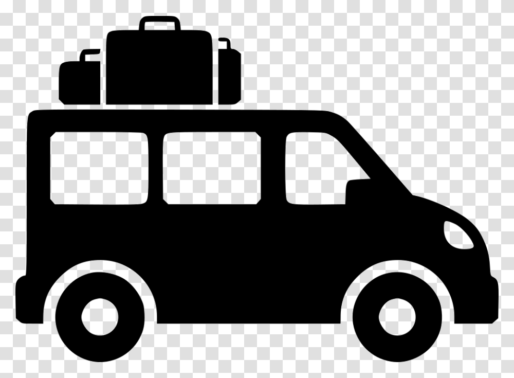 Passenger Van Mini Transport Icon Free Download, Vehicle, Transportation, Caravan, Lawn Mower Transparent Png