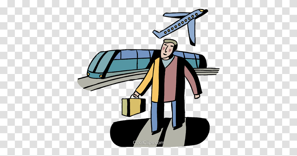 Passengers Royalty Free Vector Clip Art Illustration, Person, Transportation, Pedestrian Transparent Png