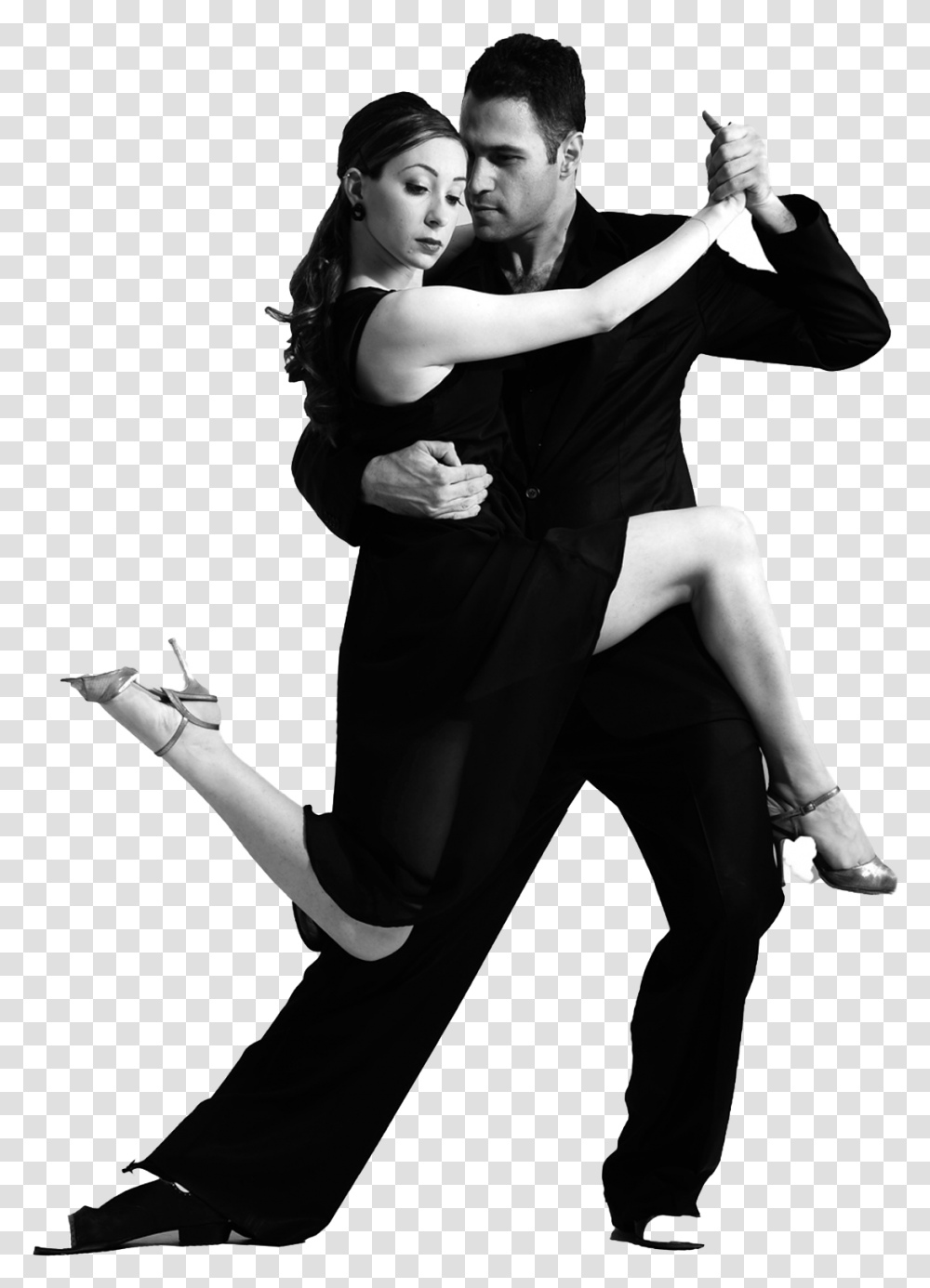 Passionate Dancers Personas Bailando Tango, Dance Pose, Leisure Activities, Human, People Transparent Png