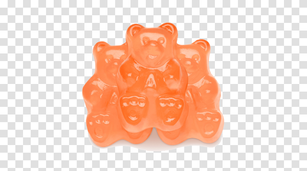 Passionate Peach Gummi Bears, Jelly, Food, Hand, Mouth Transparent Png