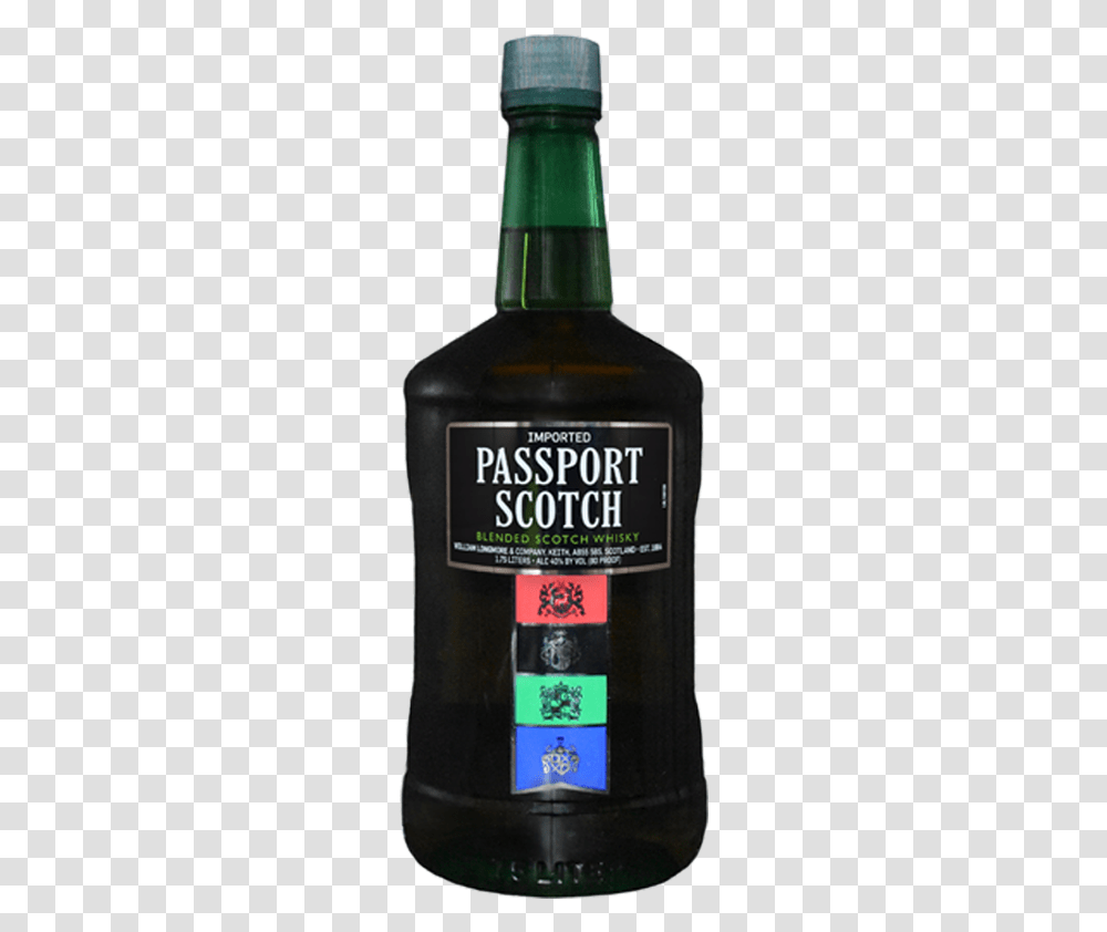 Passport Scotch Whisky Scotland Blended, Bottle, Alcohol, Beverage, Beer Transparent Png