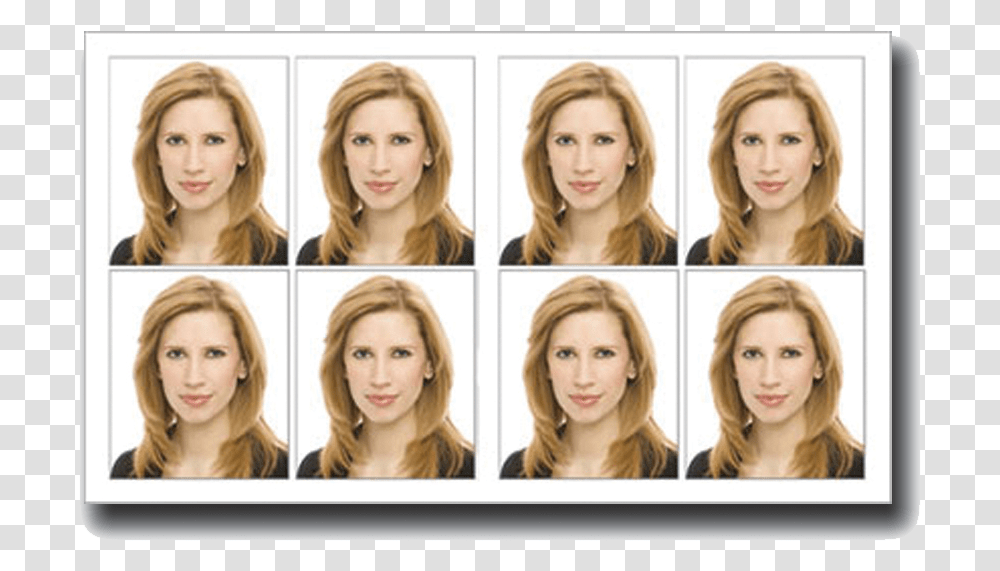 Passport Size Photo, Face, Person, Jaw, Hair Transparent Png