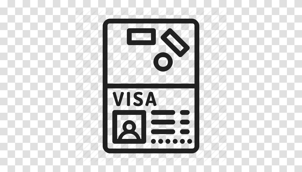 Passport St Travel Visa Icon, Safe, Gray Transparent Png