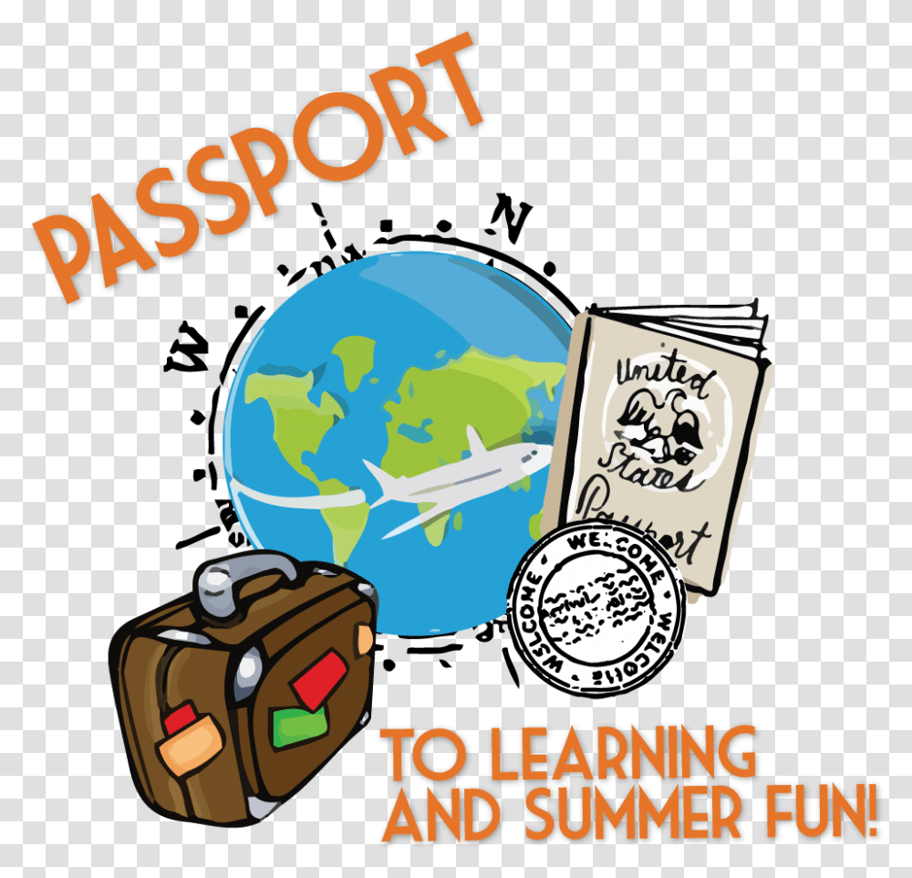 Passport To Fun Summer Camp, Outer Space, Astronomy, Universe, Planet Transparent Png