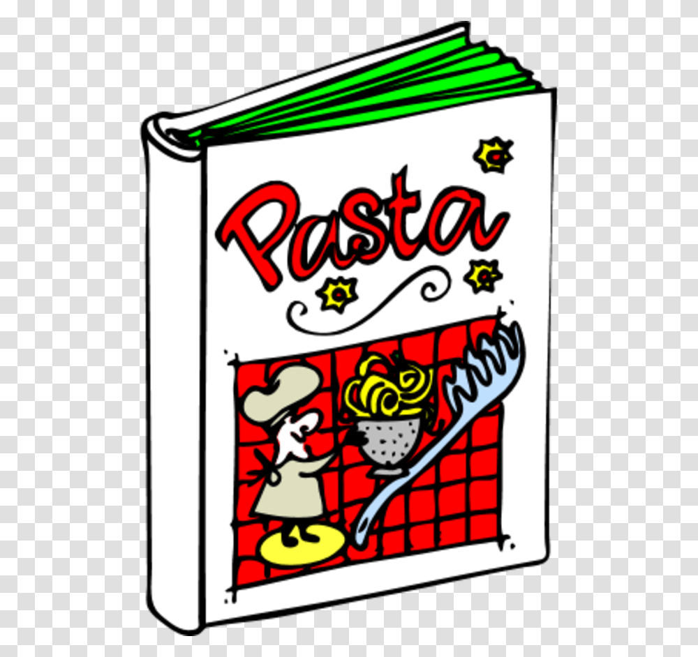 Pasta Book Italian Cooking, Label Transparent Png