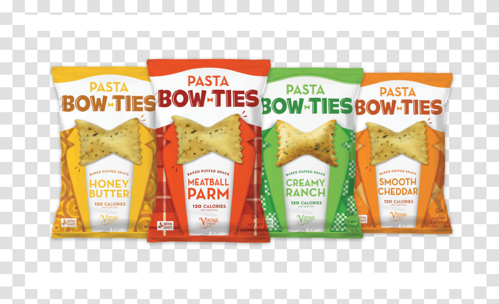 Pasta Bow Ties Chips Prepared Foods, Snack, Bottle, Bread, Sliced Transparent Png