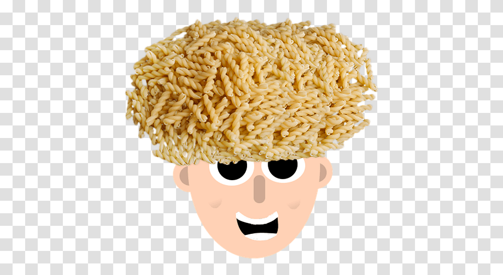 Pasta Boy Hair Curly Smile Food Curly Hair Boy, Noodle, Fungus, Macaroni Transparent Png