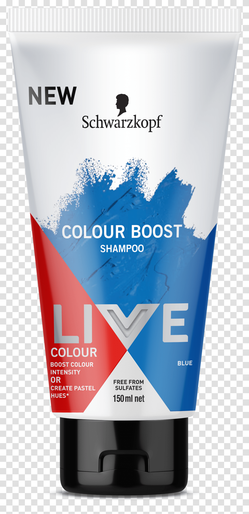 Pastel Banner Schwarzkopf Live Colour Boost Shampoo Transparent Png