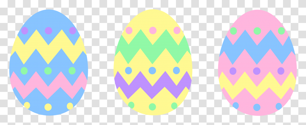 Pastel Easter Egg Clipart Pastel Coloured Easter Eggs, Food Transparent Png