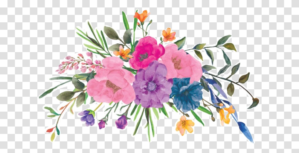 Pastel Flower Clip Art, Plant, Floral Design, Pattern Transparent Png