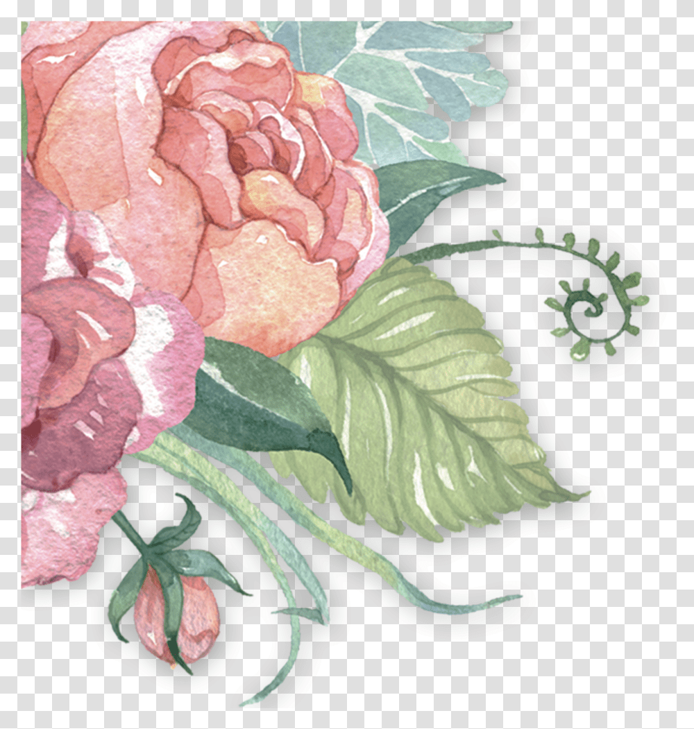 Pastel Flowers Transprent Free Download Watercolor Flower Pink Transparent Png