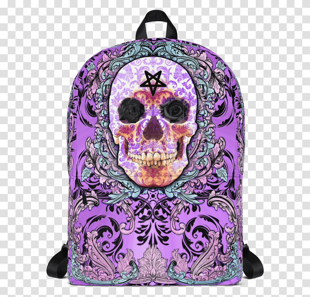 Pastel Goth Backpack From Abysm Internal South Park Backpack, Doodle, Drawing, Art, Pattern Transparent Png