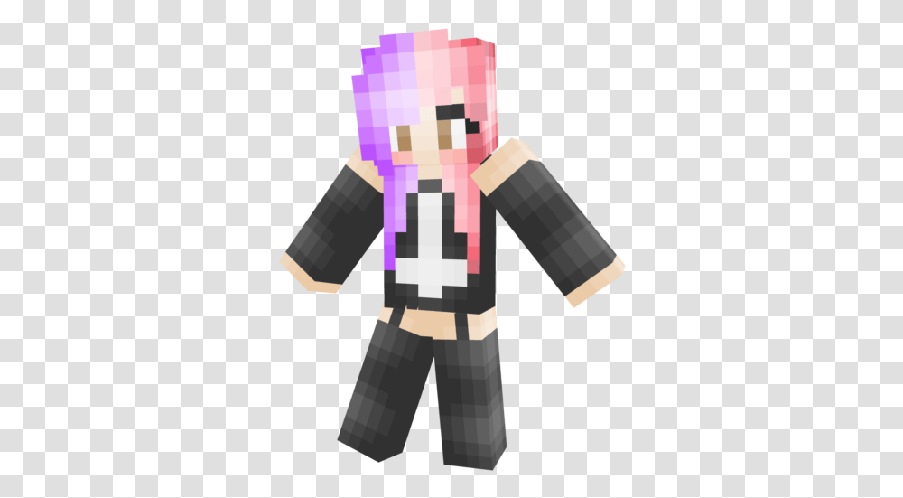 Pastel Goth Minecraft Skin Minecraft Skins For Girls Pastel, Costume, Clothing, Apparel Transparent Png