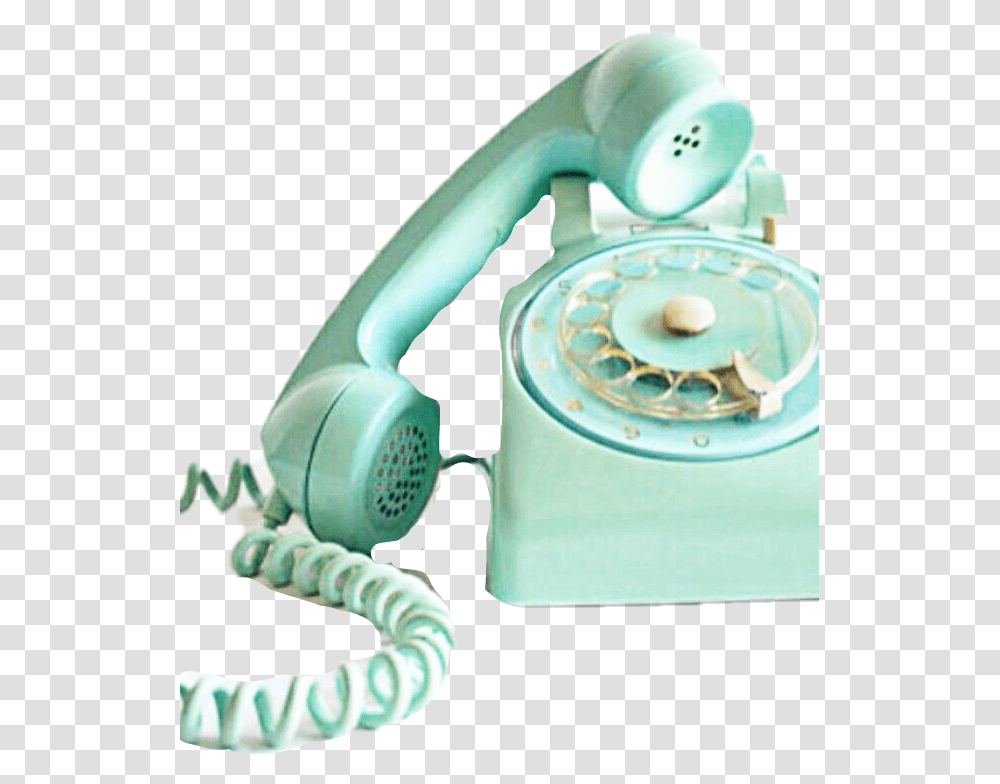 Pastel Green Aesthetic, Phone, Electronics, Dial Telephone, Toy Transparent Png