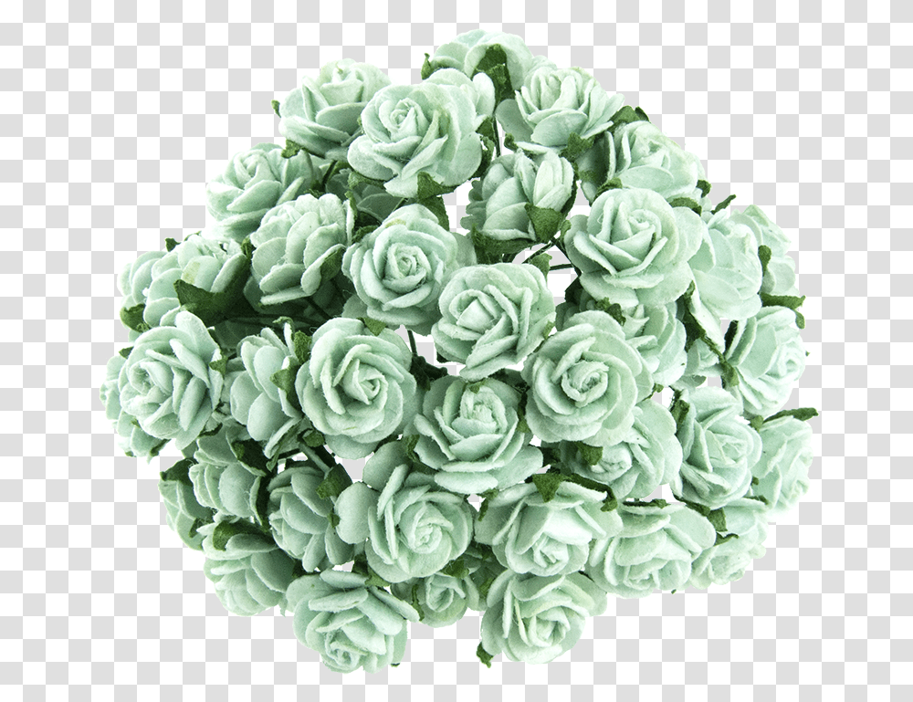 Pastel Green Mulberry Paper Open Roses Lovely, Pattern, Plant, Flower, Blossom Transparent Png