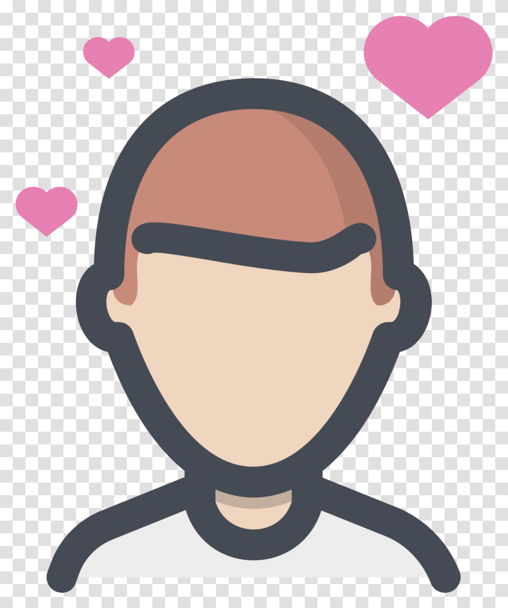 Pastel Icon Falling In Love Icon, Head, Cushion, Face, Goggles Transparent Png