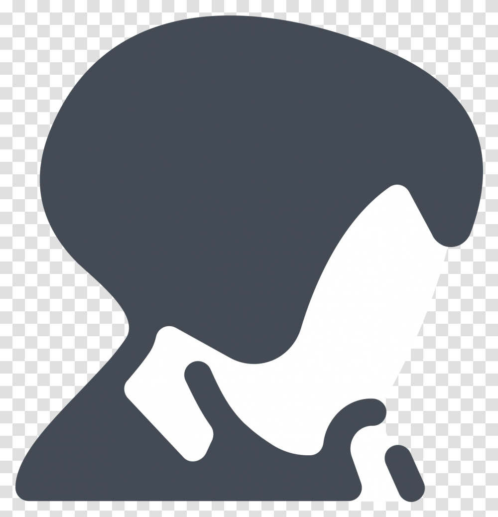Pastel Icon Hairstyle, Apparel, Helmet, Silhouette Transparent Png