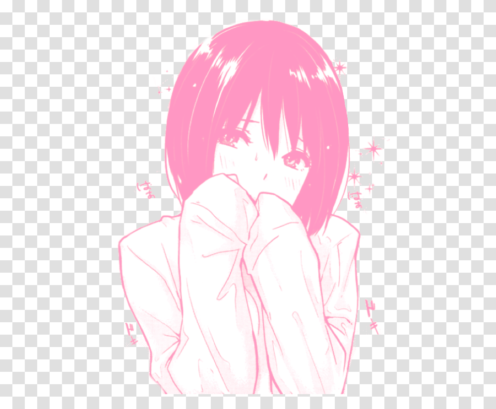 Pastel Japan Aesthetic Wallpapers Pink Aesthetic Pastel Anime Girl, Graphics, Art, Clothing, Person Transparent Png