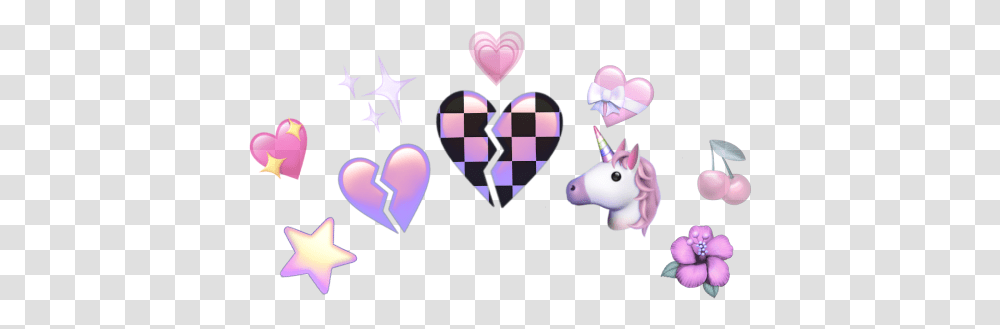 Pastel Pastelhalo Crown Pastelcrown Emoji Pastelemojihalo Heart, Rubber Eraser Transparent Png