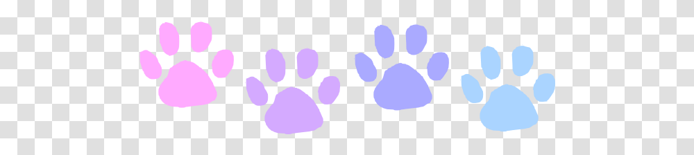 Pastel Paw Prints Clip Art, Footprint, Rug, Petal, Flower Transparent Png