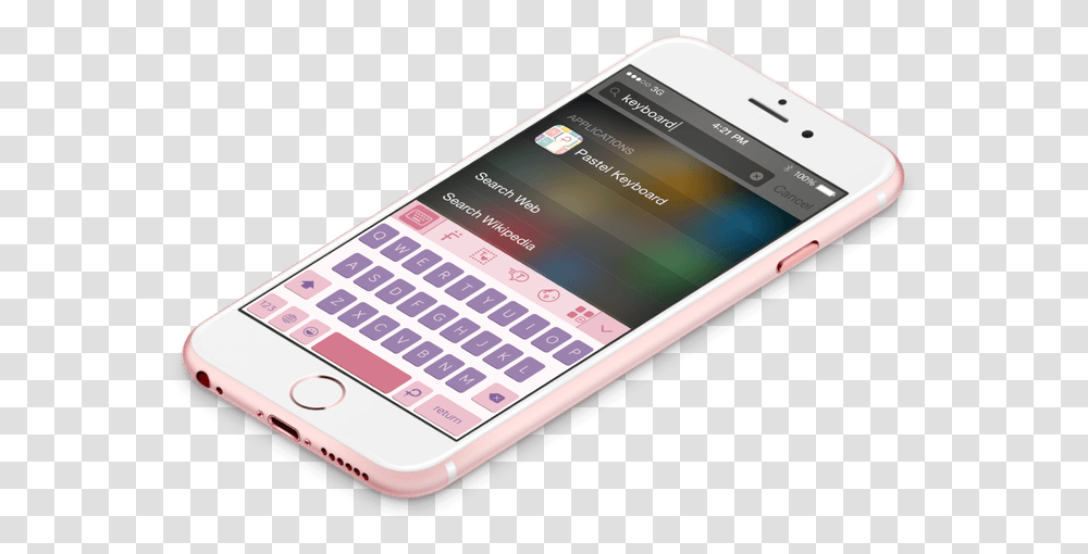 Pastel Pink Phone Pastelkeyboard Ios, Mobile Phone, Electronics, Cell Phone, Iphone Transparent Png
