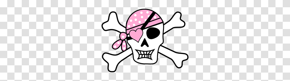 Pastel Pink Pirate Cross Bones Clip Arts For Web, Face, Stencil, Label Transparent Png