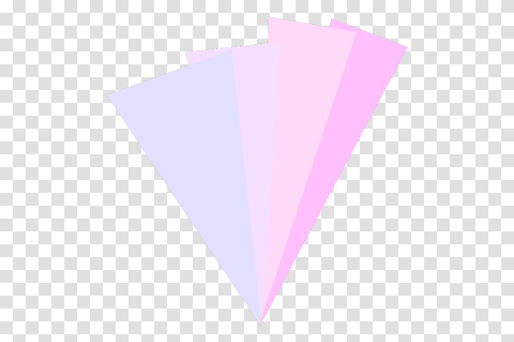 Pastel Purplepink Raystriangles Triangle, Rug, Paper, Cone Transparent Png